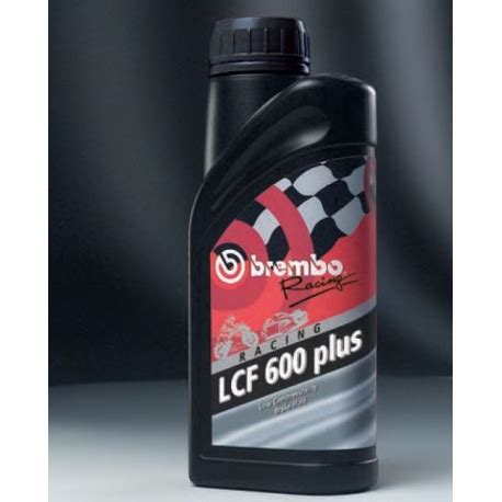 Photo d'un bidon de liquide de frein Brembo LCF 600 PLUS