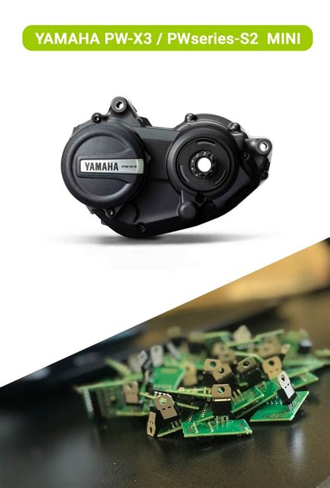 Infographie présentant les caractéristiques des moteurs Yamaha PW-X2 et PW-X3