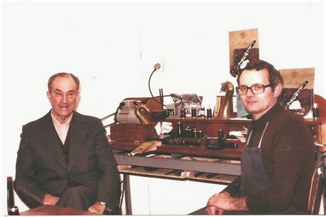 Portrait de Robert Carrée, concepteur d'instruments chez Buffet Crampon.