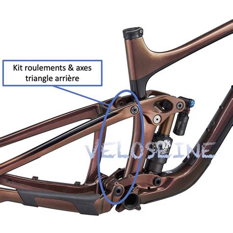 Schéma du VTT FOCUS JAM² avec suspension avant et arrière