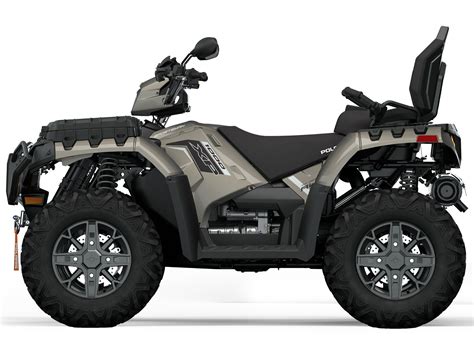Détail du Polaris Sportsman XP 1000 S Édition 40e Anniversaire, mettant en avant ses éléments graphiques rétro et ses caractéristiques.