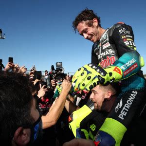 Valentino Rossi lors du GP de Valence 2017