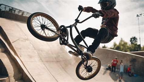 Photo de Sasha Pardoe réalisant une figure en BMX, avec une expression de concentration.