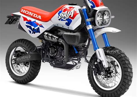 Illustration de la Honda Monkey originale