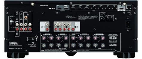 Tableau comparatif simplifié des spécifications clés des modèles Yamaha Aventage RX-A2A, RX-A4A, RX-A6A et RX-A8A.