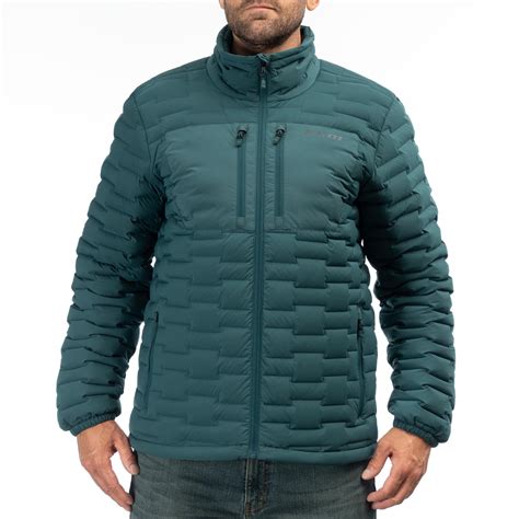 Détail des empiècements Superfabric® sur la veste Boulder