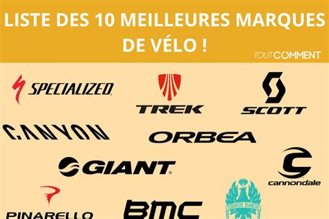 Collage de logos de marques de vélos proposées par Cycles Passion Adour.