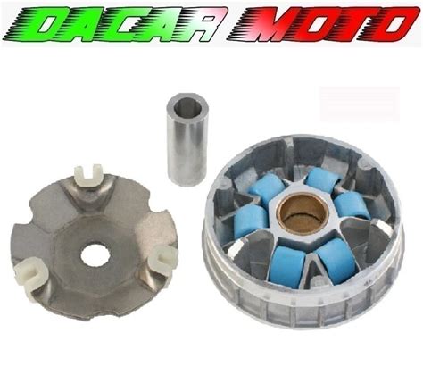 Détail du système de variateur du Piaggio X9