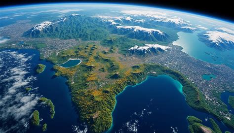Image satellite en temps réel de la région de Nice.