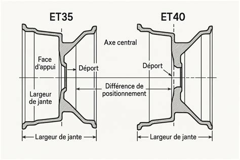 Schéma montrant le contact entre le patin de frein et la jante du Brompton