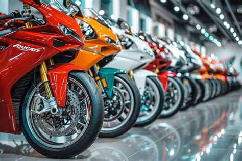 Comparaison visuelle des couleurs emblématiques des marques de moto
