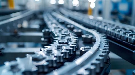 Vue d'une ligne de production de vélos KTM