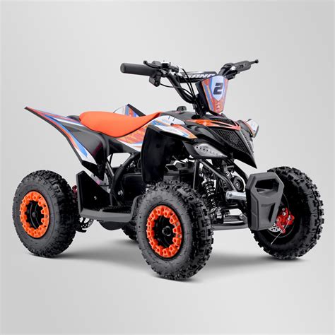 Comparaison visuelle entre un quad enfant électrique et un quad enfant thermique