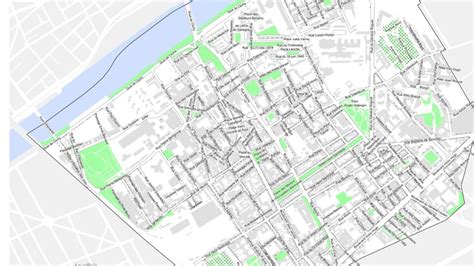 Plan de Clichy avec l'adresse de MAHMOUD TRANSPORTS mise en évidence