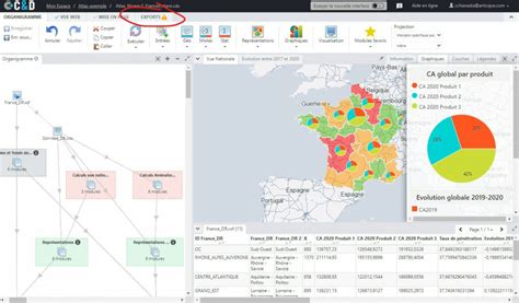 Carte interactive de Clichy localisant les différentes entreprises de transport express mentionnées