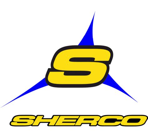 Logo Sherco et photo d'usine