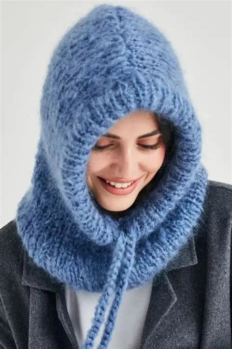 Cagoule de cyclisme en tricot sans couture