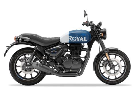 Illustration des différents modèles de motos Royal Enfield actuellement au catalogue.