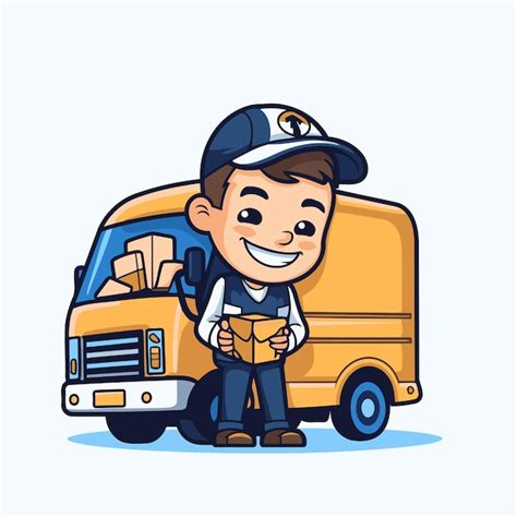Illustration d'un livreur utilisant un triporteur dans les rues de Paris