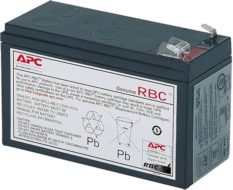 Photo d'une batterie APC RBC4 pour l'onduleur Back-UPS 650