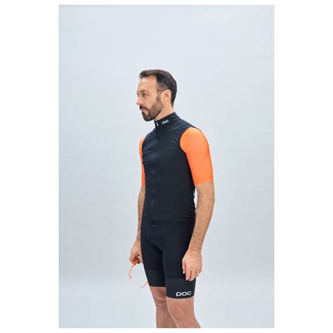 Schéma technique montrant les zones de ventilation en mesh d'un gilet de cyclisme
