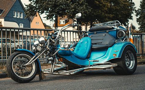 Photo d'un trike avec moteur Peugeot