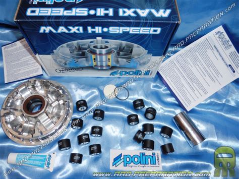 Photo du variateur Polini Hi-Speed pour scooter.