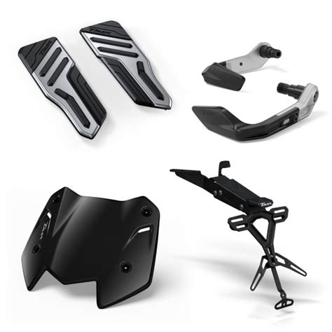 Schéma des composants du pack Sport pour le TMAX 560