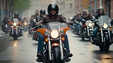 Carte de France indiquant les différents rassemblements de motards en hommage à Johnny Hallyday