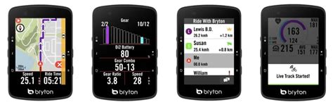Schéma du Bryton Rider 10 avec ses composants principaux