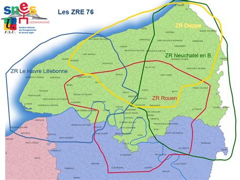 Carte illustrant la notion de Zone de Remplacement (ZR) et les zones limitrophes.