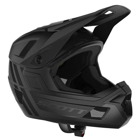 Vue latérale et frontale du casque SCOTT Nero Plus, mettant en évidence les aérations et la visière.