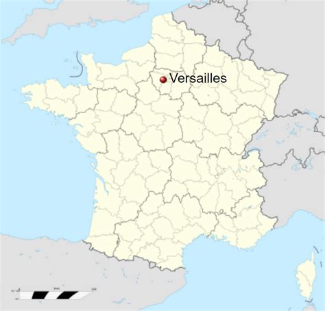 Carte de localisation du cabinet à Versailles