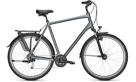Photo d'un vélo Kalkhoff Agattu avec un accent sur le design du cadre 