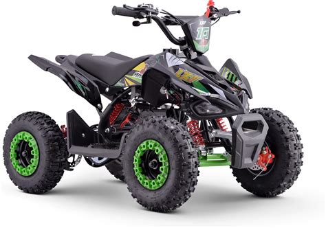 Pocket Quad LXF 49cc avec ses éléments de sécurité