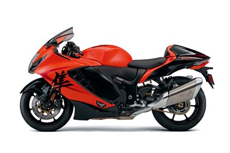 Silhouette emblématique de la Suzuki Hayabusa