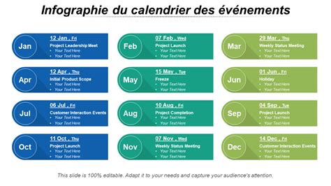 Calendrier des événements VTT avec des dates barrées et des titres d'événements.