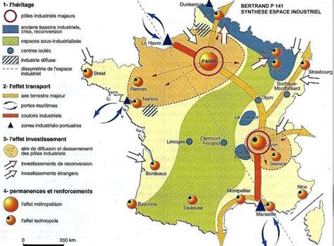 Carte schématique de la région de Laon avec des points d'intérêt pour les courses d'orientation.