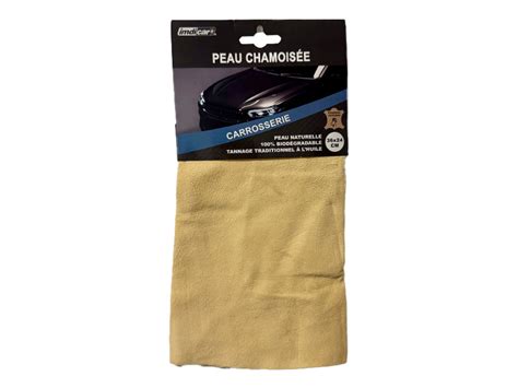 Grossissement d'une peau de chamois de cuissard, montrant sa densité et sa structure