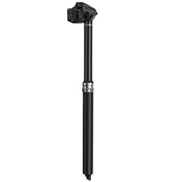 Schéma conceptuel d'une tige de selle télescopique électrique et sans fil Shimano