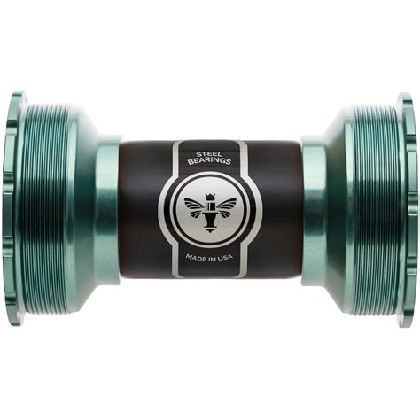 Photo du boîtier de pédalier Chris King ThreadFit 30 dans sa couleur noire emblématique.