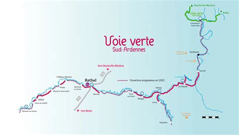 Carte de la Voie Verte des Kaolins avec ses points d'intérêt et son tracé