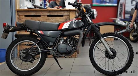 Épave de Yamaha DTMX 125 de 1981 avant restauration