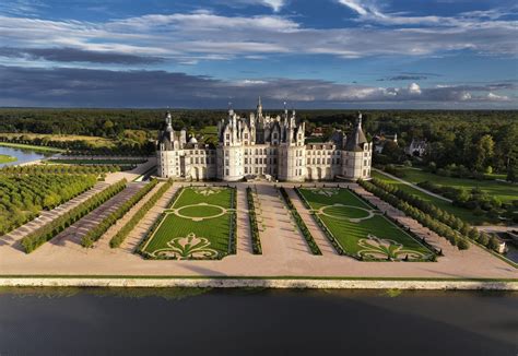 Château de Chambord le long de la Loire à Vélo