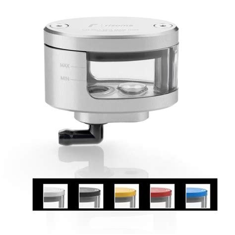 Photo du réservoir Rizoma NEXT dans différents coloris disponibles, avec une mise en avant des coloris non produits.