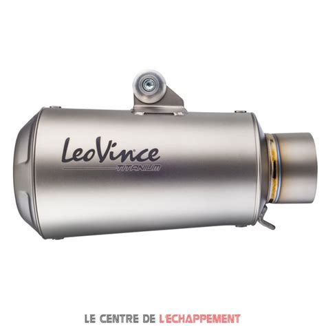 Schéma technique du silencieux Leovince LV-10