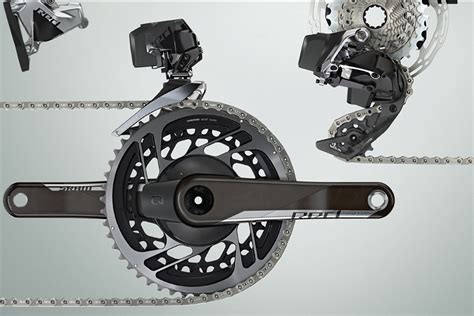 Vue d'ensemble du groupe SRAM Red eTap AXS avec ses 12 vitesses