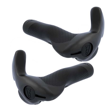 Ensemble d'accessoires de confort pour guidon : poignées ergonomiques, cornes de guidon, manchons