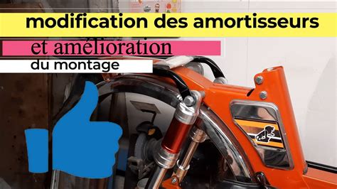 Infographie montrant l'évolution de l'emplacement des amortisseurs sur les modèles Softail