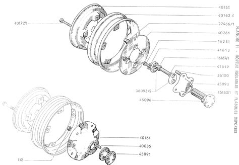 Vue éclatée des moyeux et rayons de la roue Shimano Dura-Ace C24 TL, mettant en évidence l'élargissement des flasques